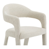 Martens Beige Bar Stool by Moe's Home at Eve Furniture