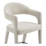 Martens Beige Counter Stool by Moe's Home at Eve Furniture