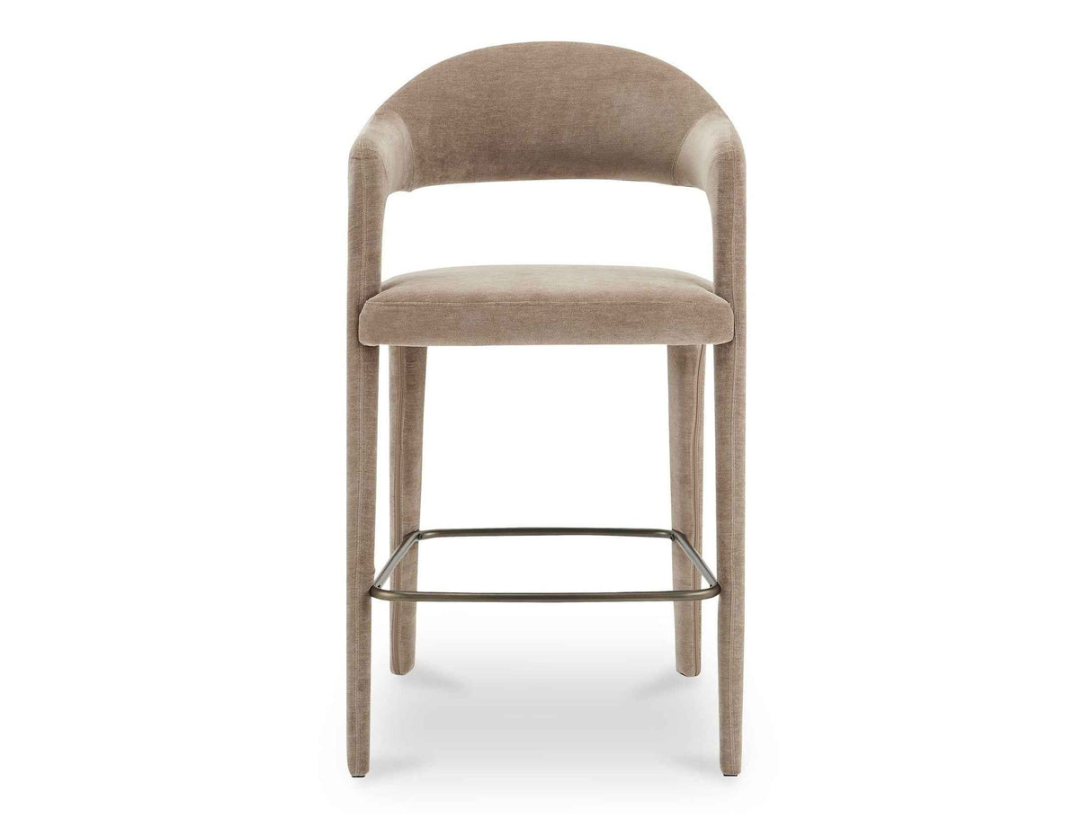 Martens Camel Bar Stool by Moe's Home at Eve Furniture