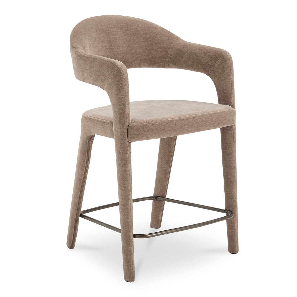 Martens Camel Counter Stool by Moe's Home at Eve Furniture