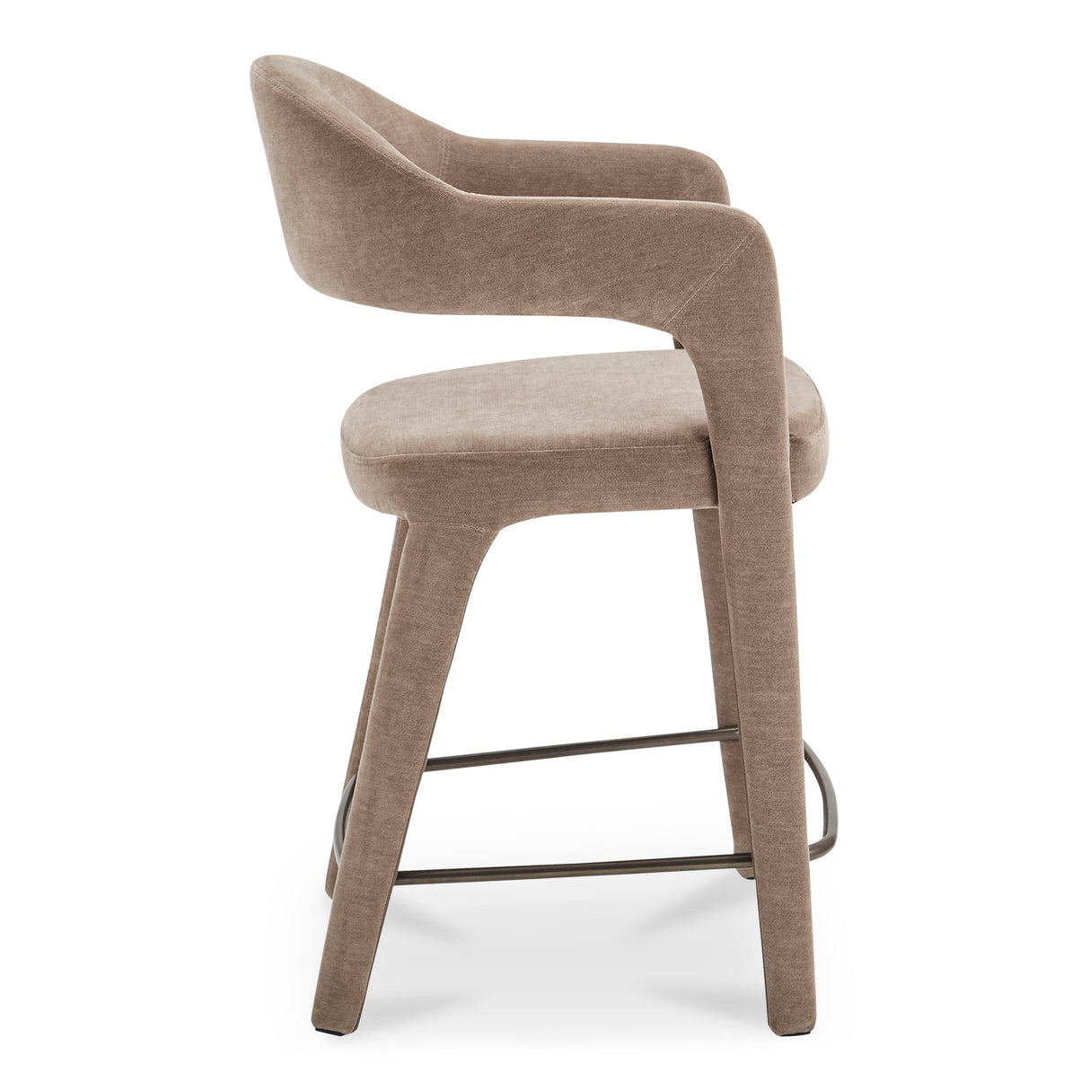 Martens Camel Counter Stool by Moe's Home at Eve Furniture