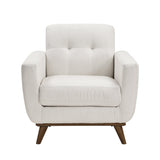Martina Beige Accent Chair by Homelegance at Eve Furniture