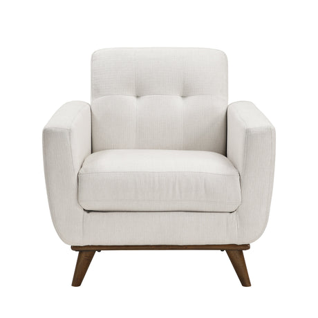 Martina Beige Accent Chair by Homelegance at Eve Furniture