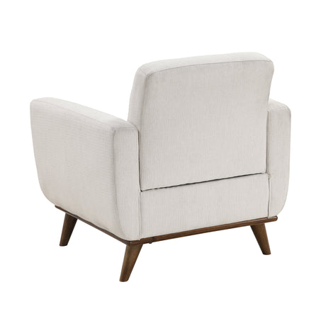 Martina Beige Accent Chair by Homelegance at Eve Furniture