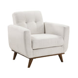 Martina Beige Accent Chair by Homelegance at Eve Furniture