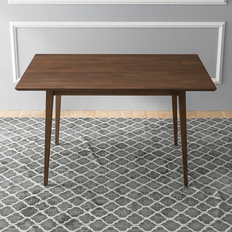 Mary Modern Style Solid Wood Rectangular Dining Kitchen Table 47" by Ashcroft Imports at Eve Furniture