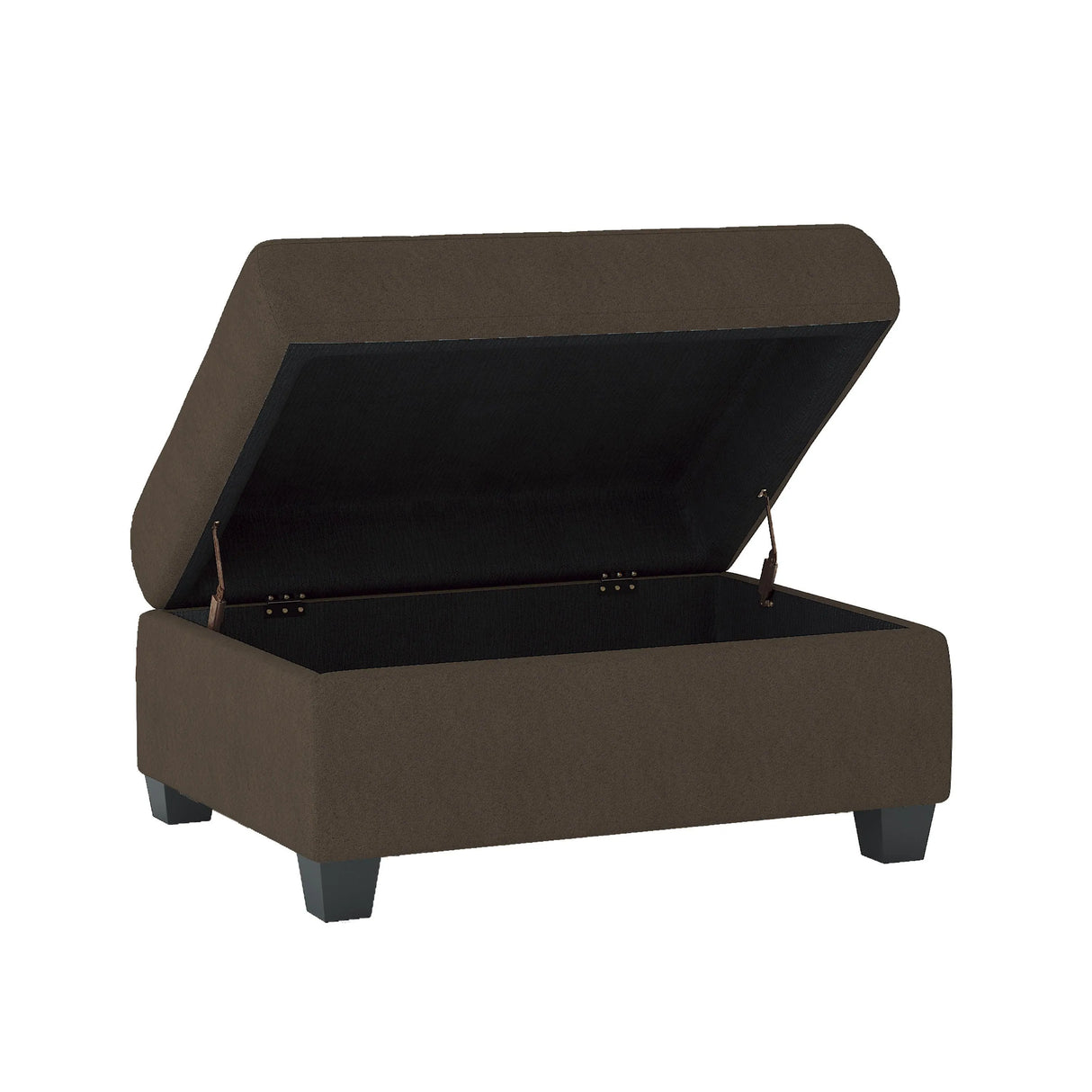 Maston Chocolate Reversible Sectional by Homelegance at Eve Furniture