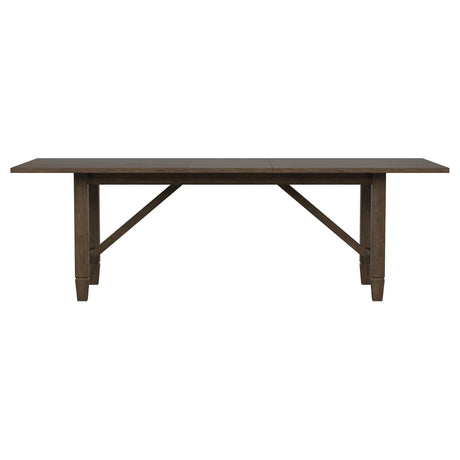 Matisse Light Brown 9-Piece Rectangular Dining Table Set by Coaster at Eve Furniture