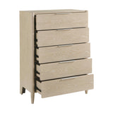 Matteo Light Oak Chest by Homelegance at Eve Furniture