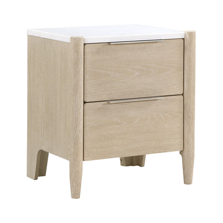 Matteo Light Oak Storage Platform Bedroom Set by Homelegance at Eve Furniture