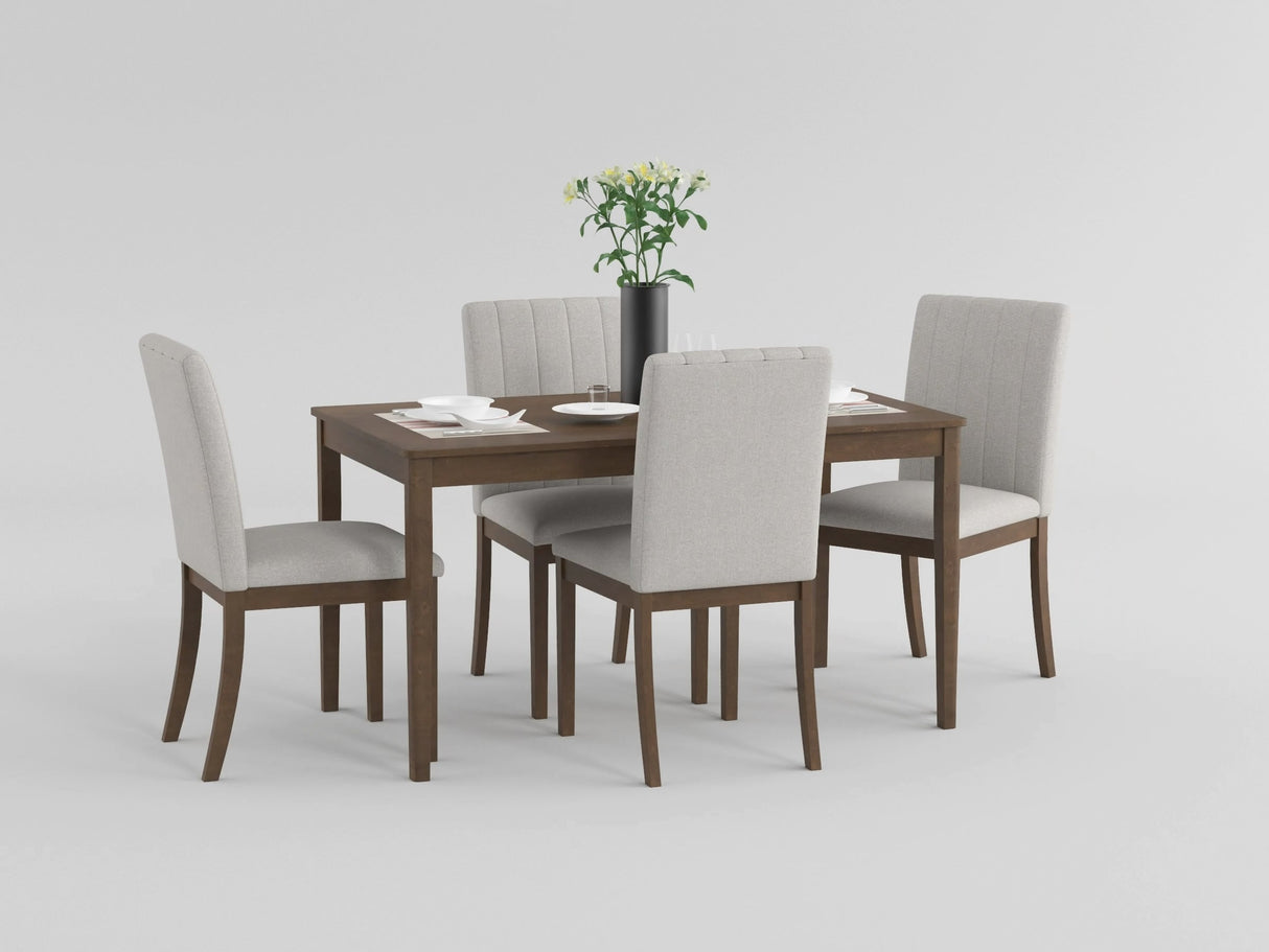 Maude Chestnut Dining Table by Homelegance at Eve Furniture