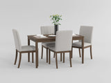 Maude Chestnut Dining Table by Homelegance at Eve Furniture