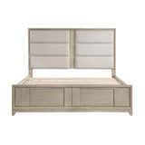 McKewen Light Gray King Storage Platform Bed by Homelegance at Eve Furniture