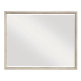 McKewen Light Gray Mirror (Mirror Only) by Homelegance at Eve Furniture
