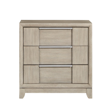 McKewen Light Gray Nightstand by Homelegance at Eve Furniture