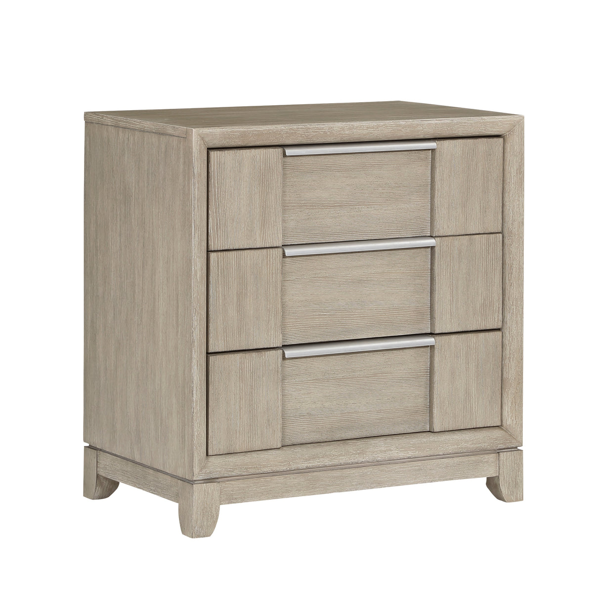 McKewen Light Gray Nightstand by Homelegance at Eve Furniture