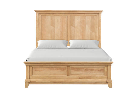 McHenry Natural Oak Queen Bed by Furniture of America at Eve Furniture