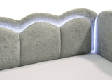 Melody Light Gray Daybed by Crown Mark at Eve Furniture