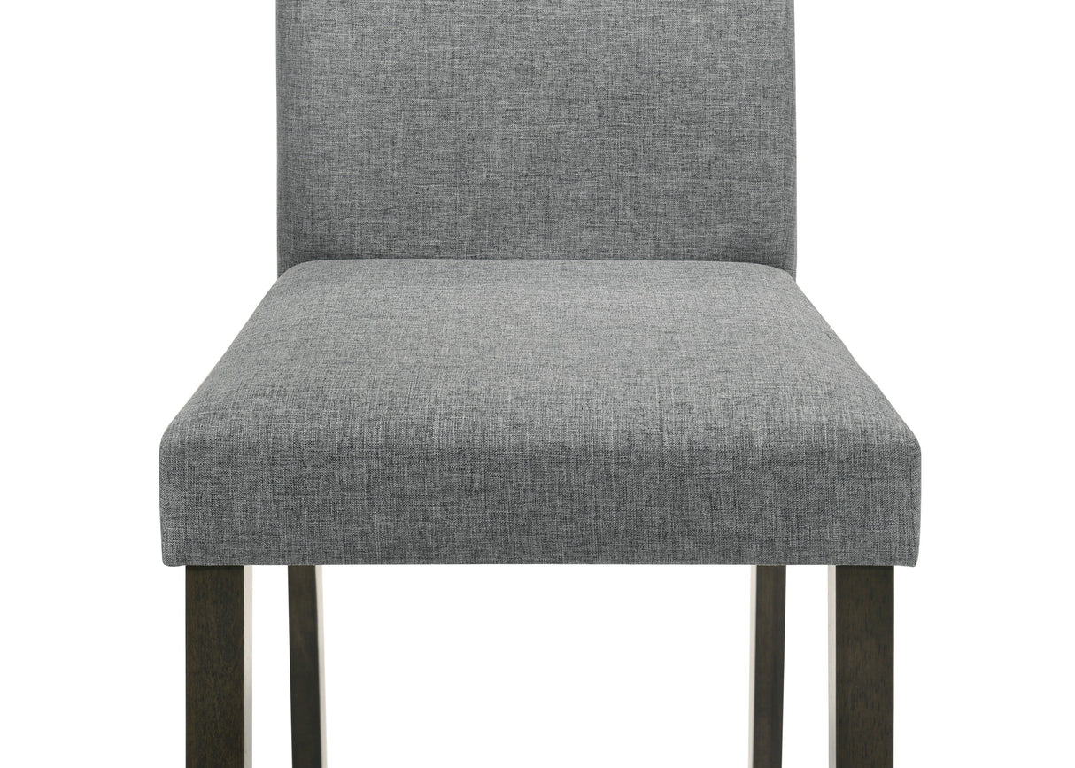 Melshire Gray Dining Side Chair, Set of 2 by Crown Mark at Eve Furniture