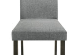 Melshire Gray Dining Side Chair, Set of 2 by Crown Mark at Eve Furniture