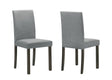 Melshire Gray Dining Side Chair, Set of 2 by Crown Mark at Eve Furniture