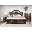 Menodora Brown Cherry King Bed by Furniture of America at Eve Furniture
