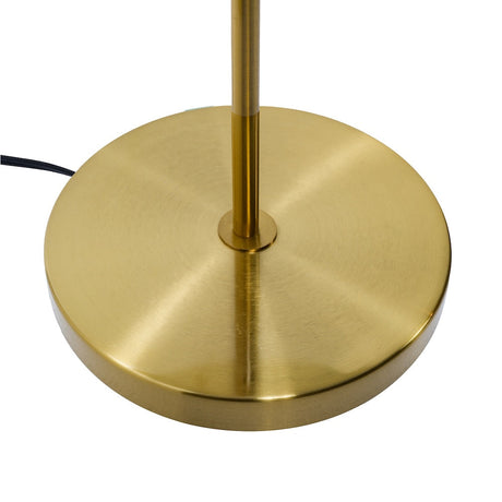 Metro Table lamp with Gold outer and White inner by Ashcroft Imports at Eve Furniture