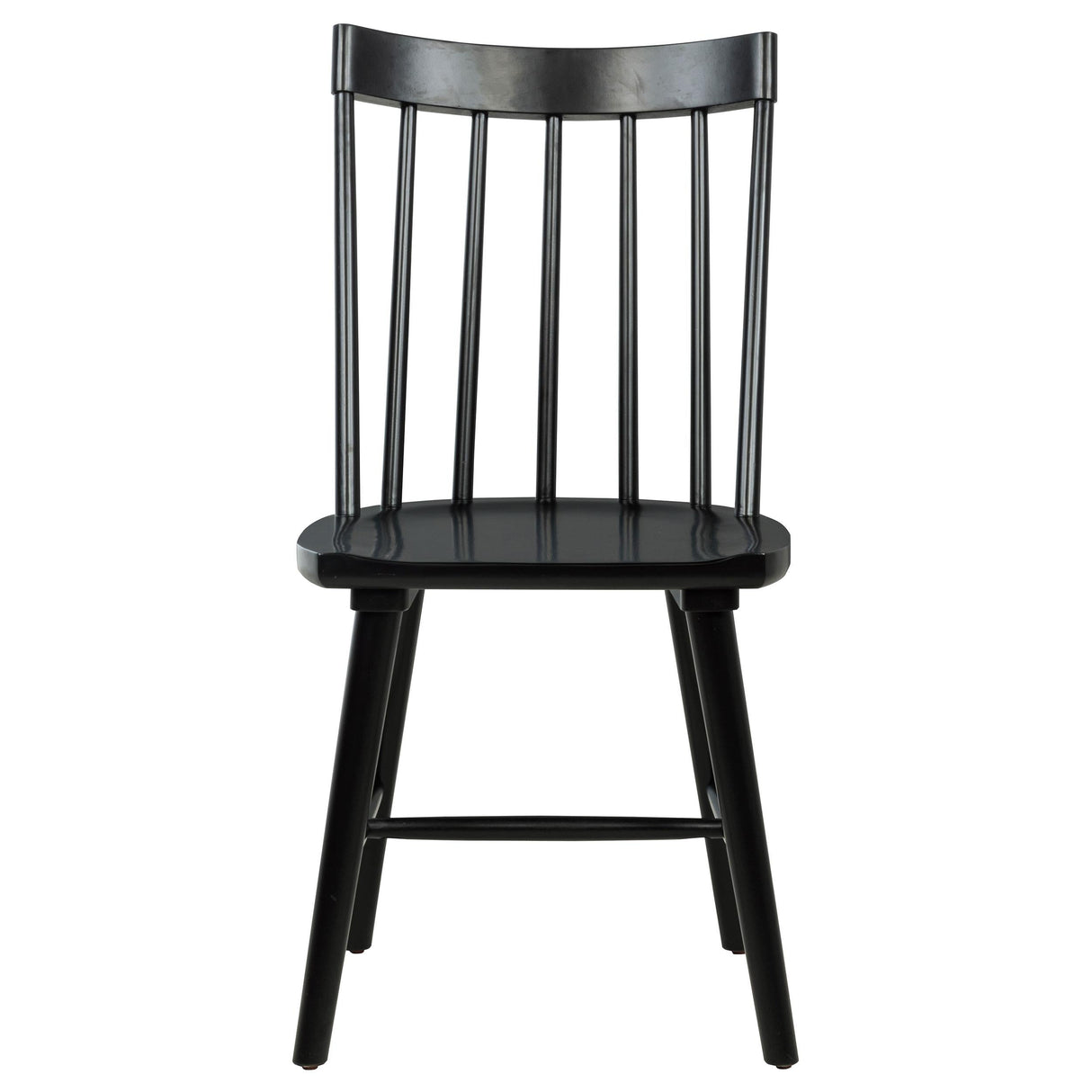 Middleton Black Solid Wood Dining Side Chair, Set of 2 by Coaster at Eve Furniture