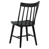 Middleton Black Solid Wood Dining Side Chair, Set of 2 by Coaster at Eve Furniture