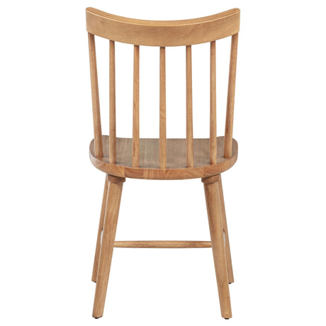 Middleton Brown Solid Wood Dining Side Chair, Set of 2 by Coaster at Eve Furniture