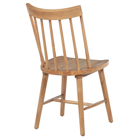 Middleton Brown Solid Wood Dining Side Chair, Set of 2 by Coaster at Eve Furniture