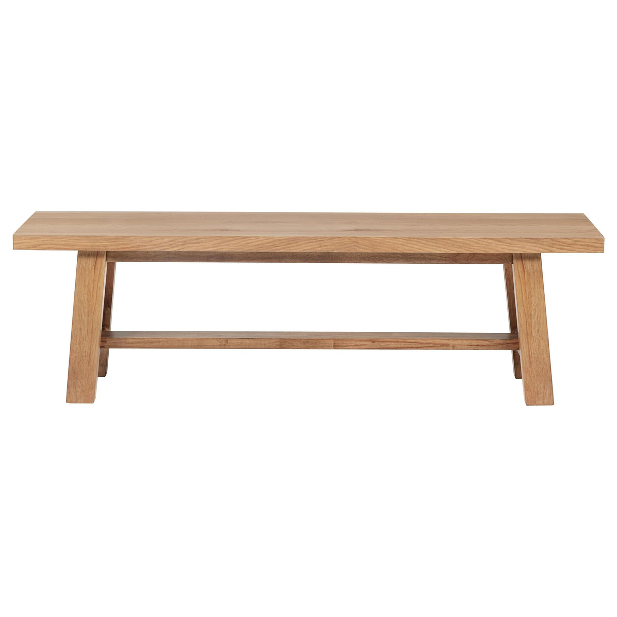Middleton Natural Brown Wood Backless Dining Bench by Coaster at Eve Furniture