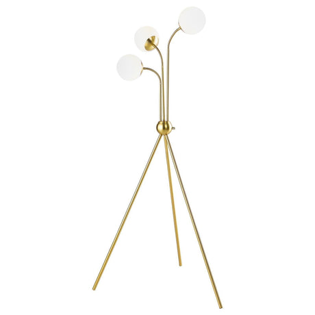Miley Gold Trio Tree Floor Lamp by Coaster at Eve Furniture