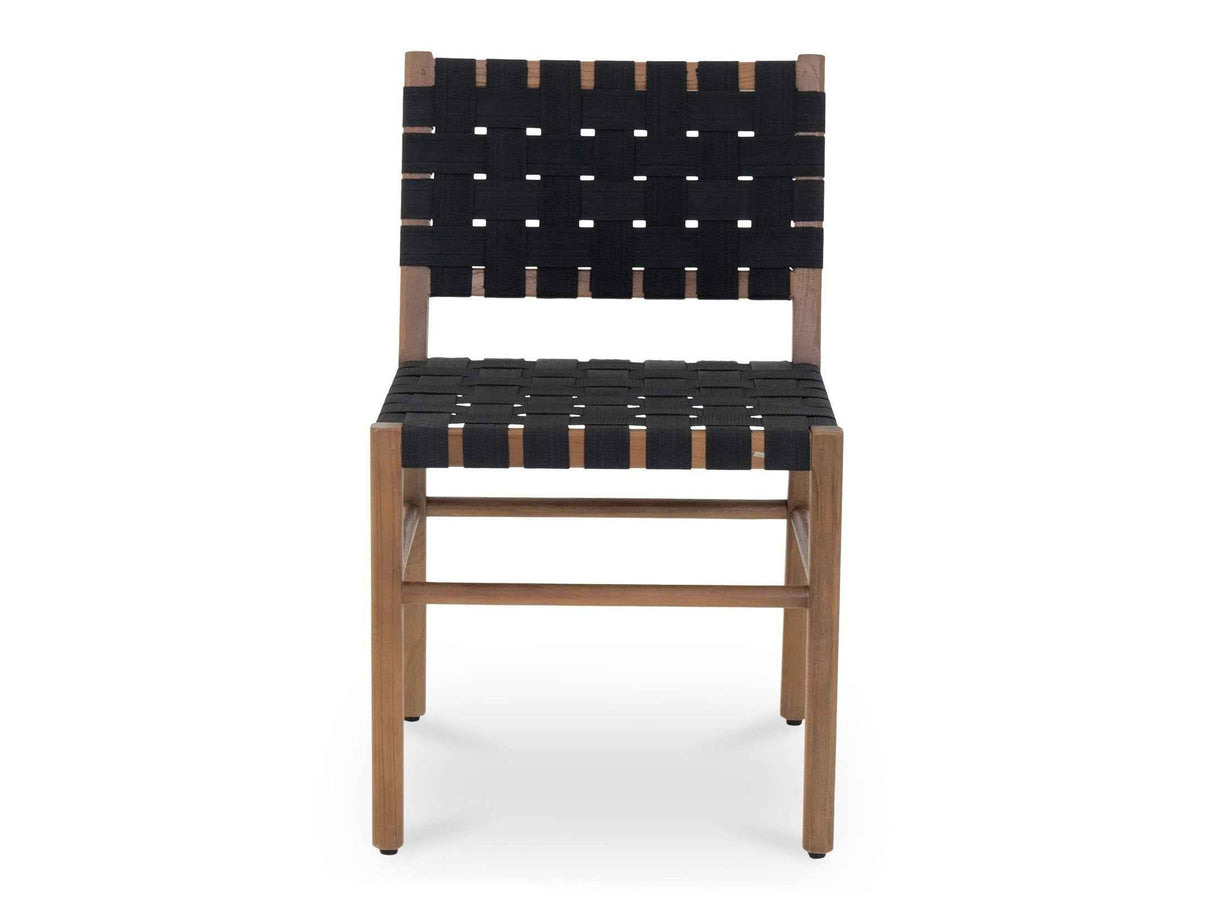 Mira Black Outdoor Dining Chair by Moe's Home at Eve Furniture
