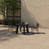 Mira Black Outdoor Dining Chair by Moe's Home at Eve Furniture