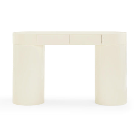 Mira High Gloss Console Table by TOV Furniture at Eve Furniture