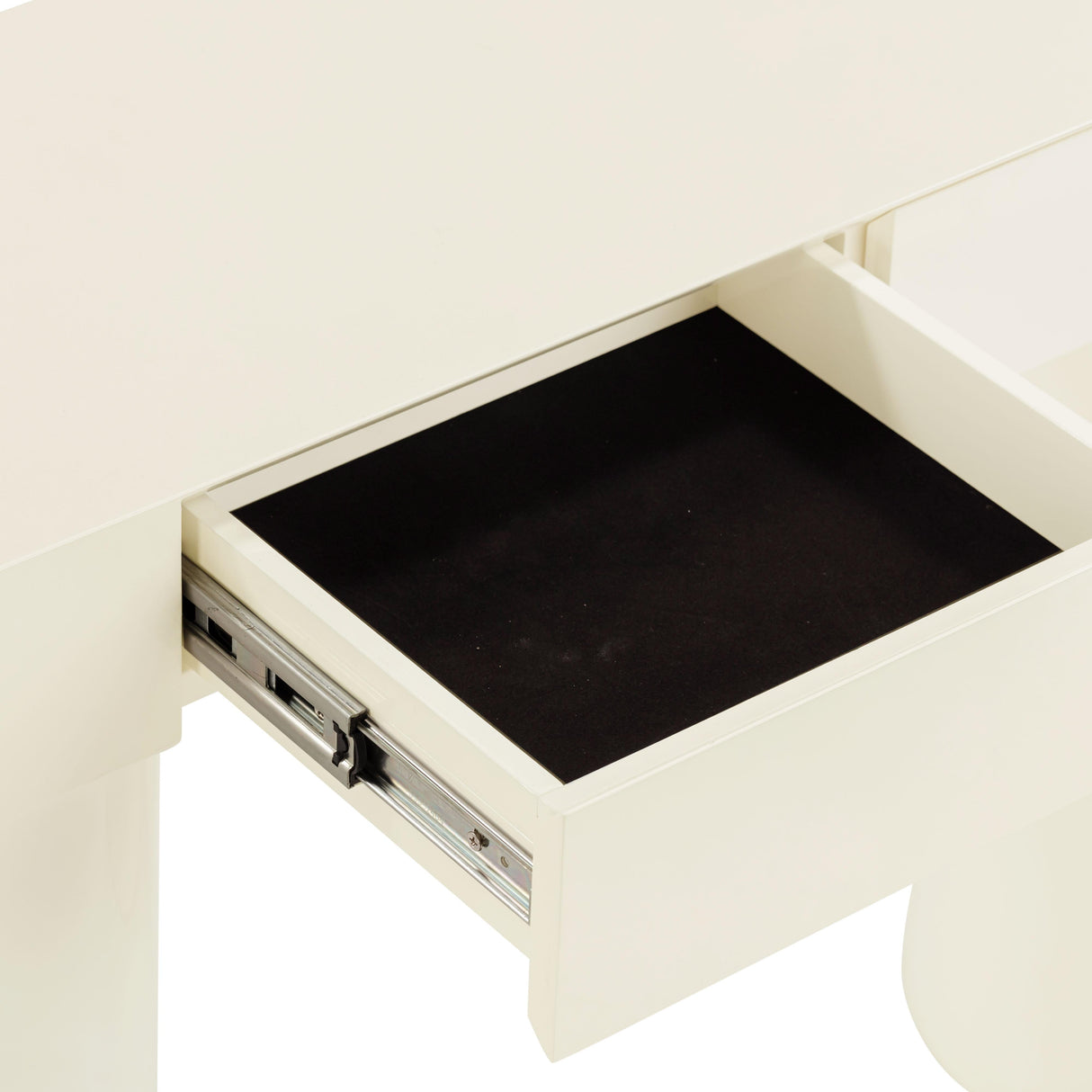 Mira High Gloss Console Table by TOV Furniture at Eve Furniture