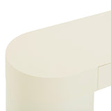 Mira High Gloss Console Table by TOV Furniture at Eve Furniture