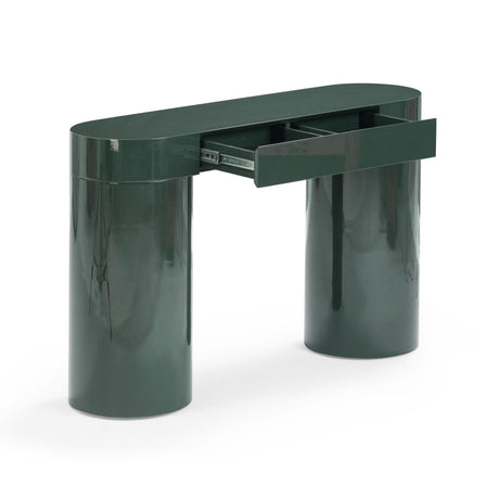 Mira High Gloss Console Table by TOV Furniture at Eve Furniture