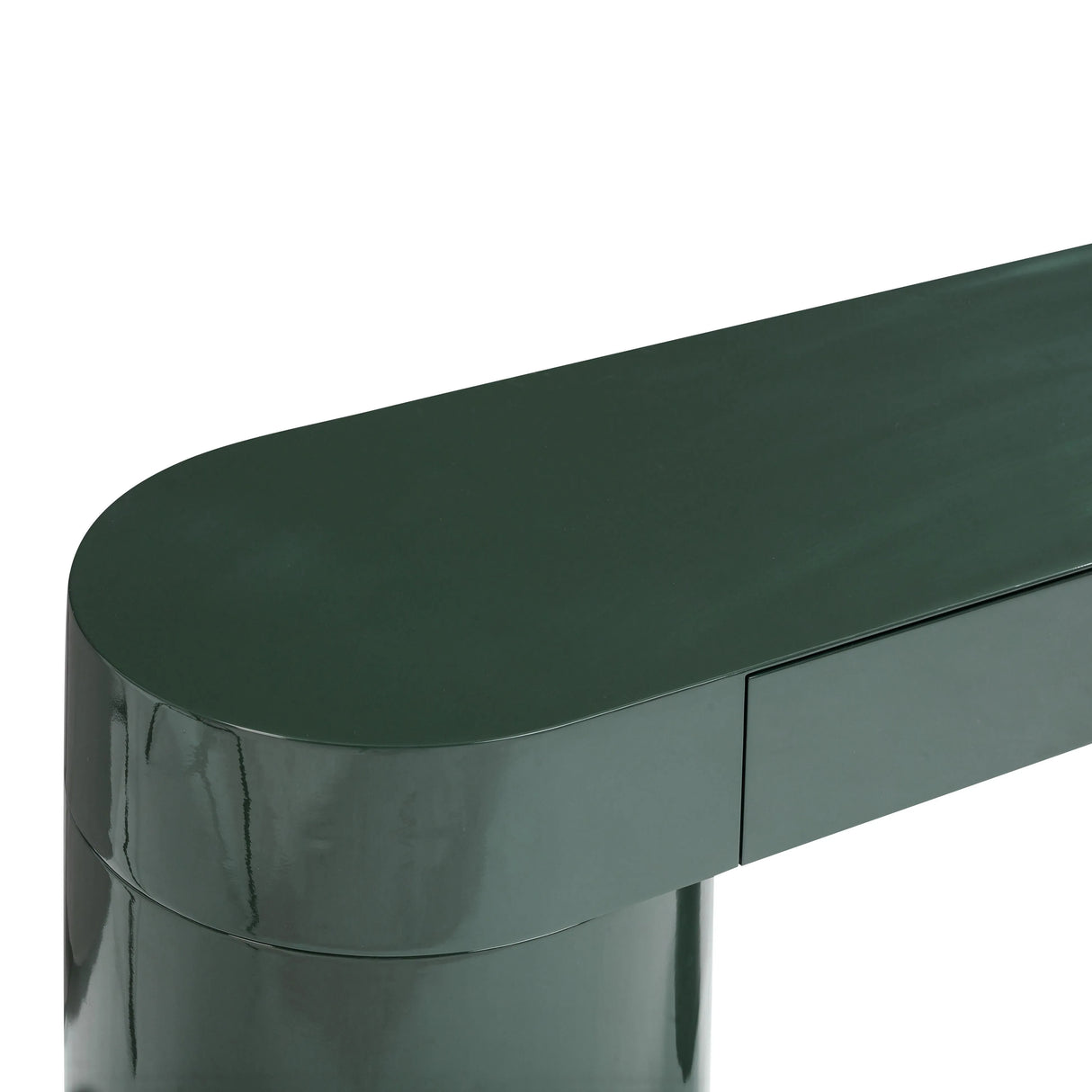 Mira High Gloss Console Table by TOV Furniture at Eve Furniture