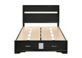 Miranda Black Full Storage Bed by Coaster at Eve Furniture