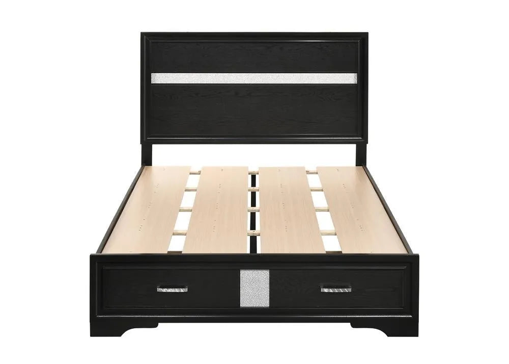Miranda Black Full Storage Bed by Coaster at Eve Furniture
