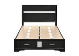 Miranda Black Full Storage Bed by Coaster at Eve Furniture