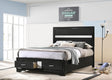 Miranda Black Full Storage Bed by Coaster at Eve Furniture