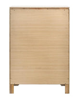 Miranda White/Rhinestone 5-Drawer Chest by Coaster at Eve Furniture