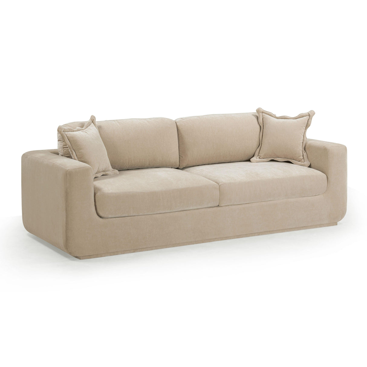 Miri Upcycled Washed Velvet Sofa by TOV Furniture at Eve Furniture