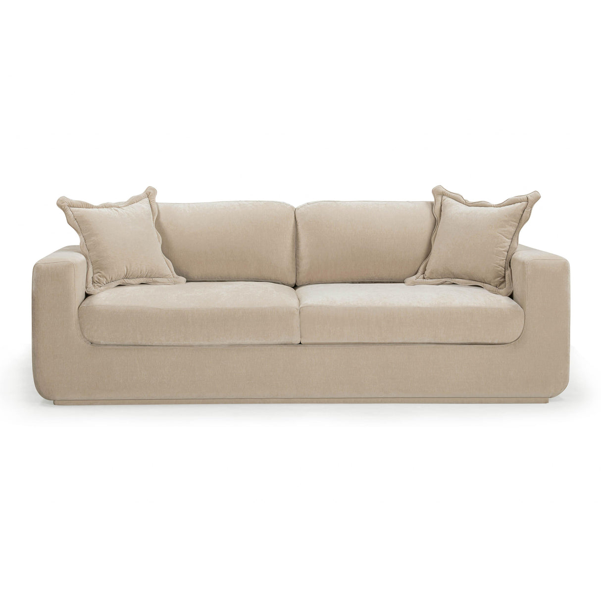 Miri Upcycled Washed Velvet Sofa by TOV Furniture at Eve Furniture
