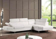 Moderno White Right Arm Facing (RAF) Sectional by Happy Homes at Eve Furniture