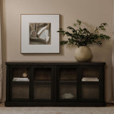 Mona Black Sideboard by Moe's Home at Eve Furniture