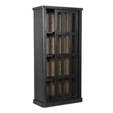 Mona Black Tall Cabinet